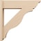 Ekena Millwork 7 1/2-in W x 28-in D x 28-in H Funston Trad Rough Cedar Woodgrain TimberThane Outlooker, Primed Tan OUTUR075X28X28FST04RCPR - alternate 5